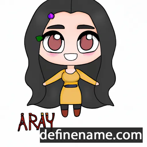 cartoon of the name Araya