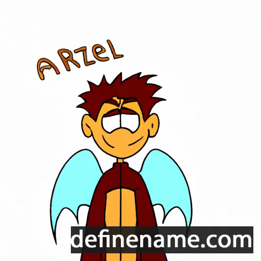 Araziel cartoon