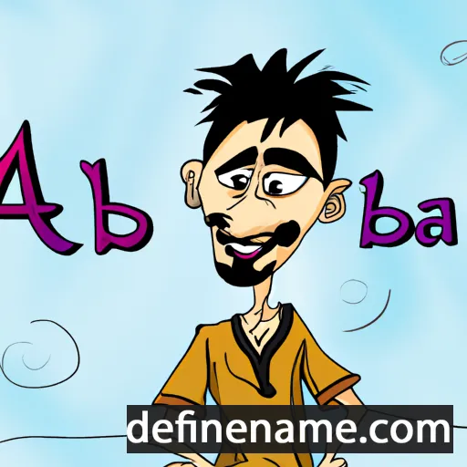 cartoon of the name Arbaaz