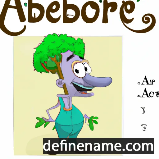 cartoon of the name Arbërore