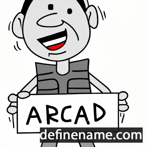 Arcad cartoon