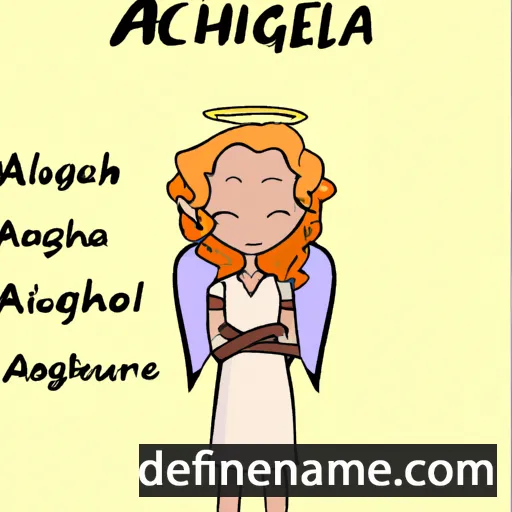 cartoon of the name Archangela