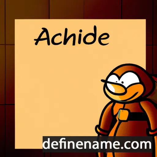 Archimède cartoon