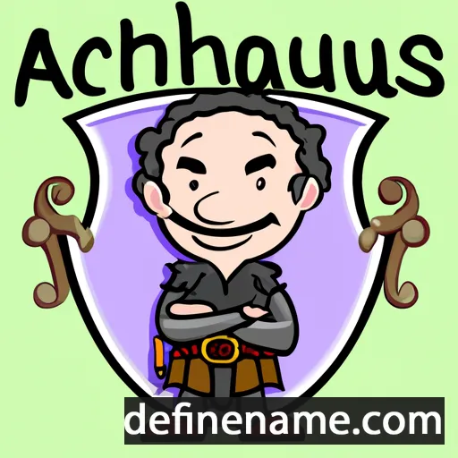 cartoon of the name Archulus