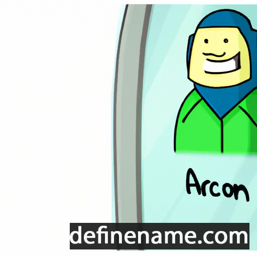 Arcjom cartoon