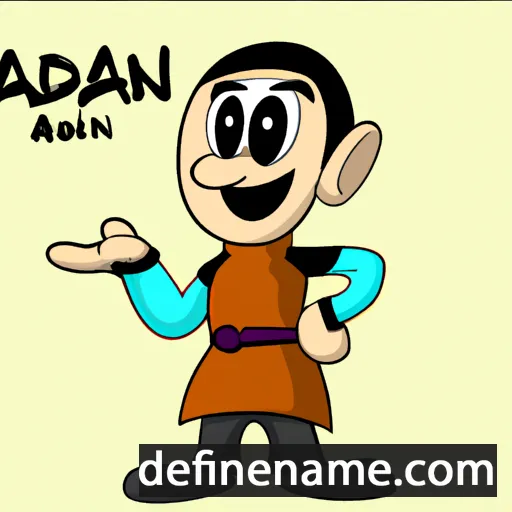 cartoon of the name Ardalan