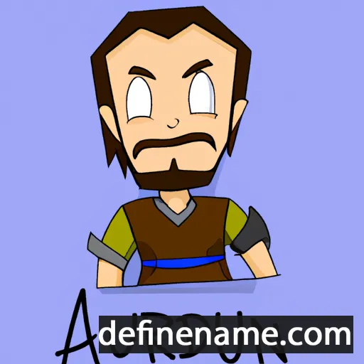 cartoon of the name Arduin