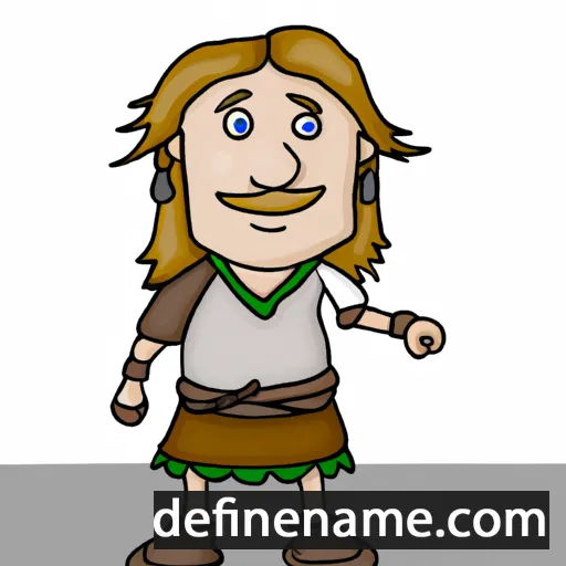 cartoon of the name Ardyth