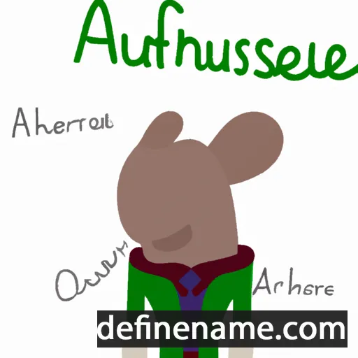 cartoon of the name Aréthuse