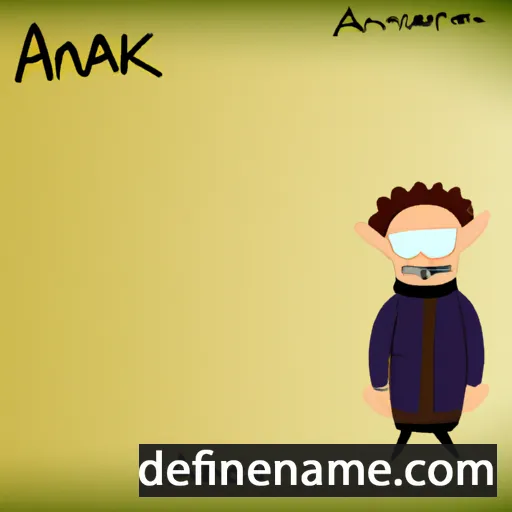 cartoon of the name Areknaz