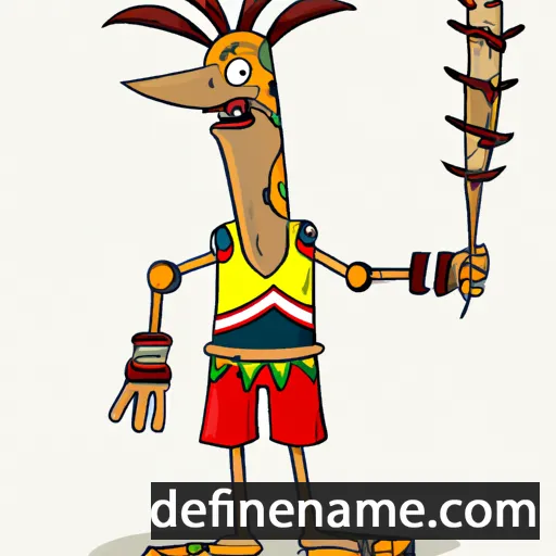 cartoon of the name Arenavachi