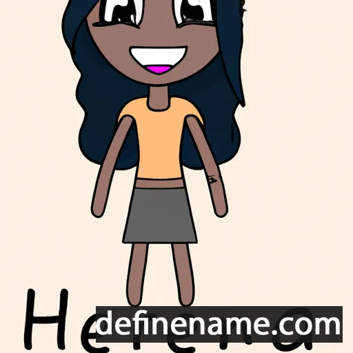 Areneha cartoon