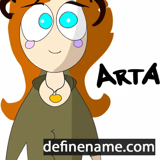 Areta cartoon