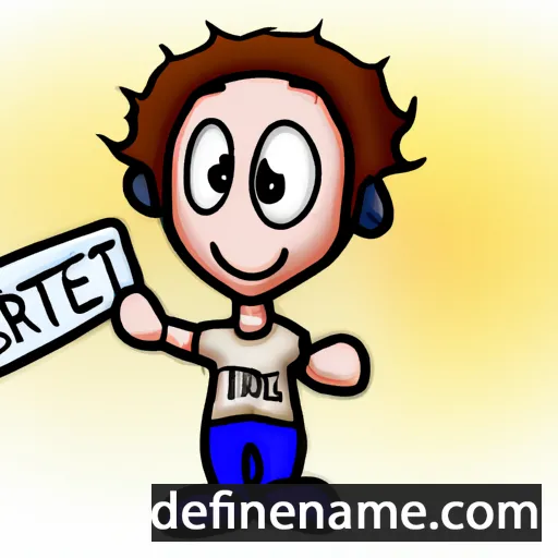 cartoon of the name Areteu