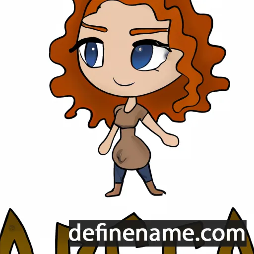 cartoon of the name Argeia