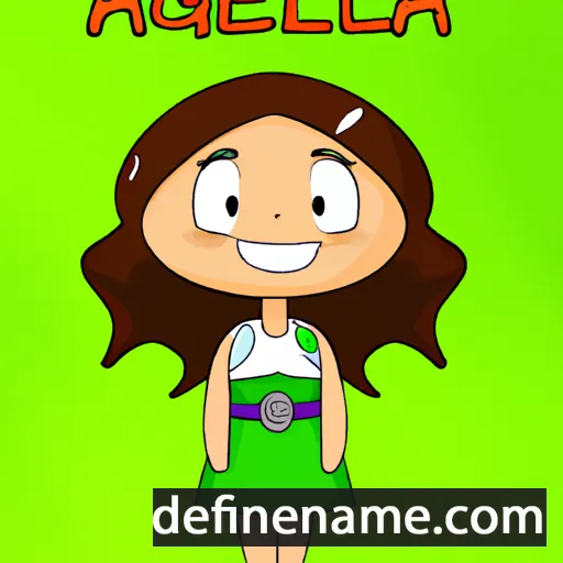 cartoon of the name Argelia