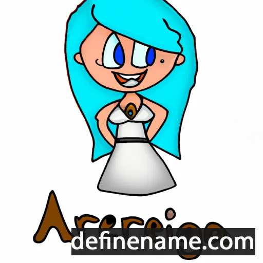 cartoon of the name Argentia