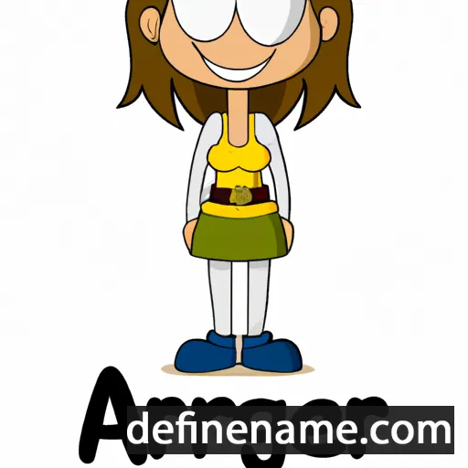 cartoon of the name Argerie