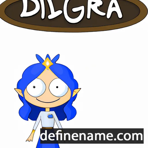 cartoon of the name Argia