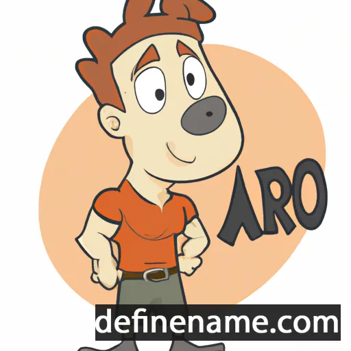 cartoon of the name Argo