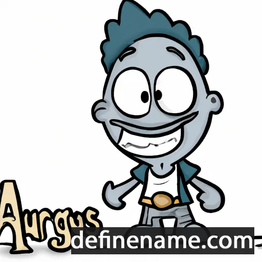 cartoon of the name Arguso