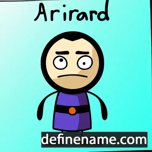 Aridian cartoon