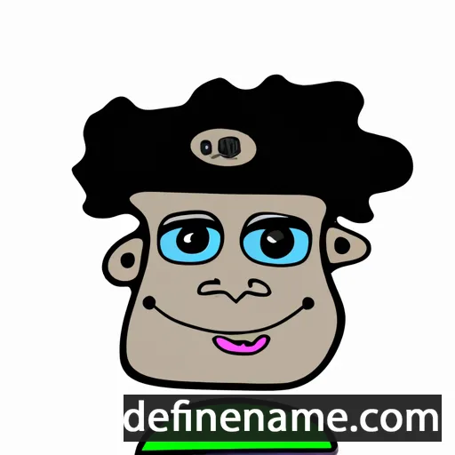 cartoon of the name Arie