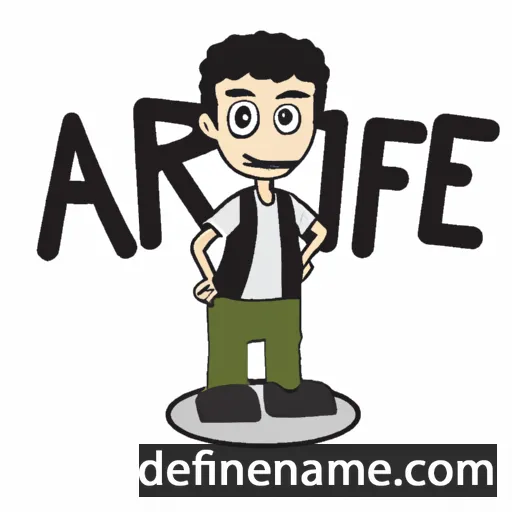 Arief cartoon