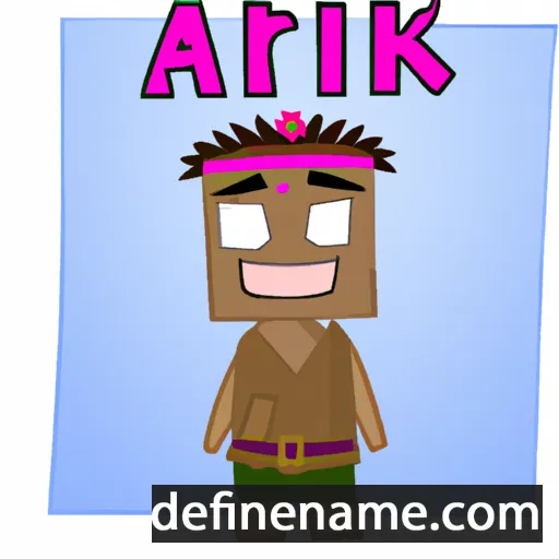 Ariki cartoon