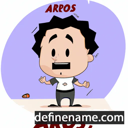 cartoon of the name Arios