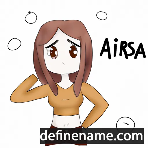 Arisa cartoon