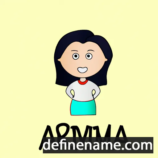 Ármina cartoon