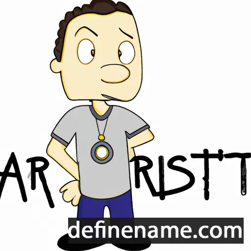 cartoon of the name Aristeu