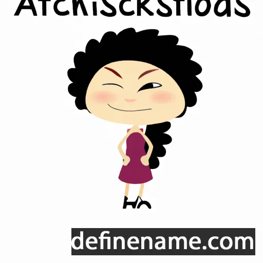 cartoon of the name Aristokleia