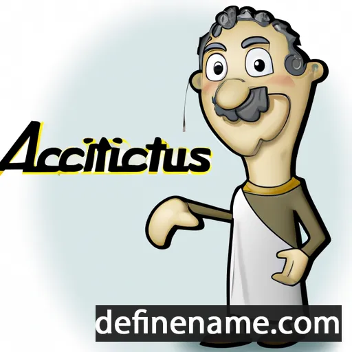 cartoon of the name Aristonicus