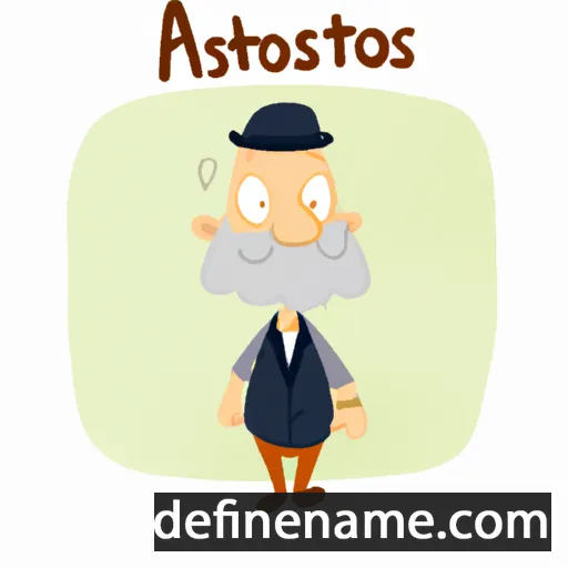 cartoon of the name Aristotimos