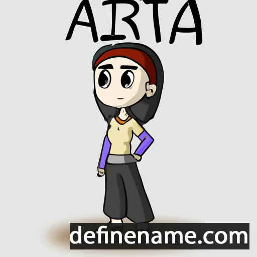 Arita cartoon