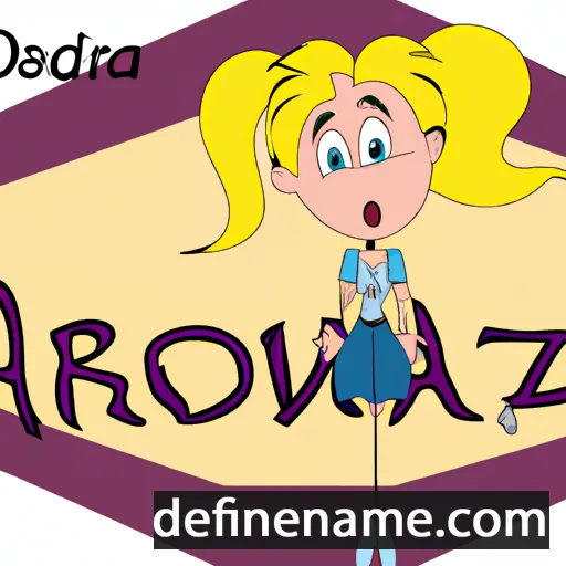 cartoon of the name Arizona