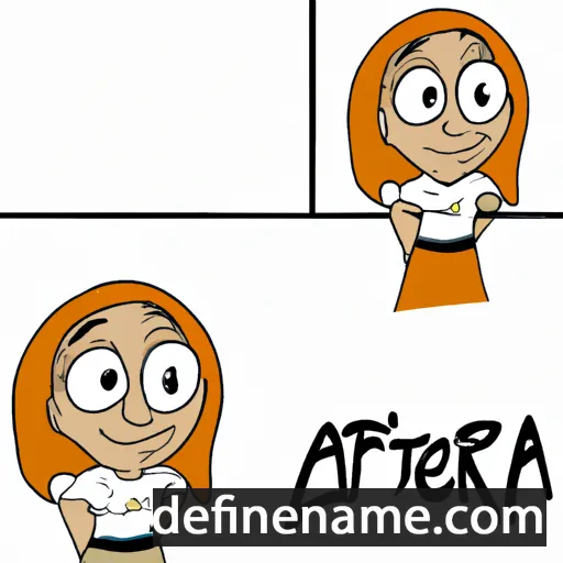 Arjeta cartoon