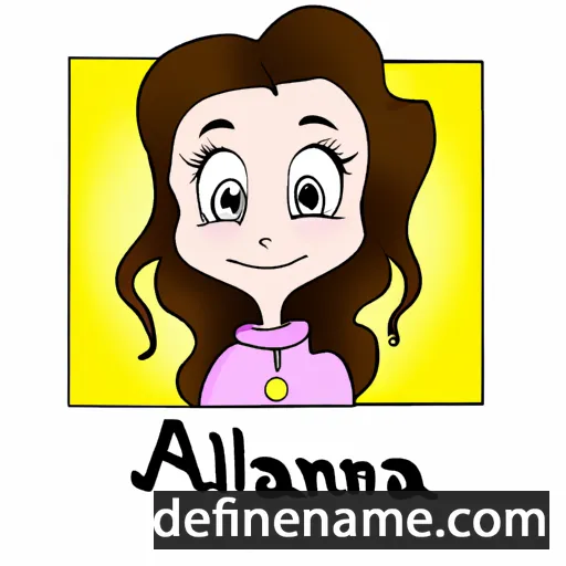 Arlaina cartoon