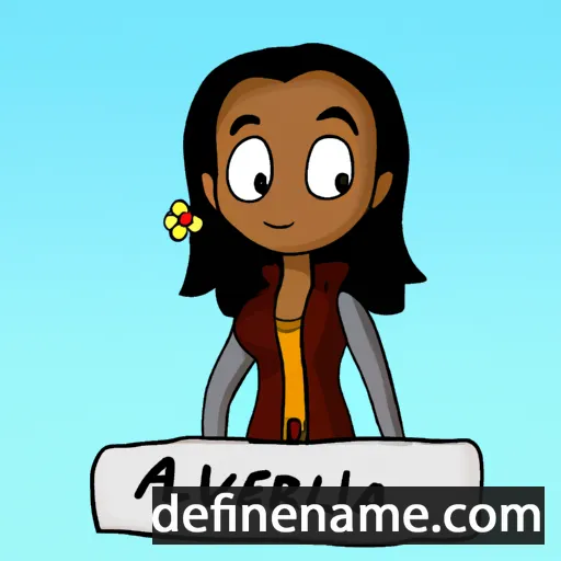 cartoon of the name Arleva