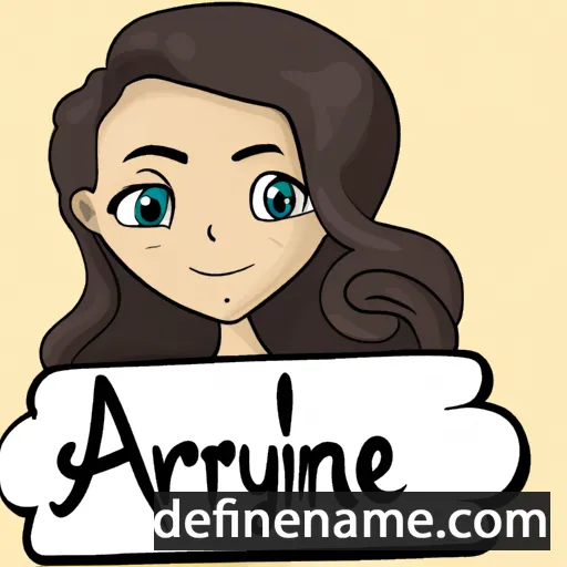 Arlyne cartoon