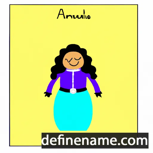 cartoon of the name Armandina