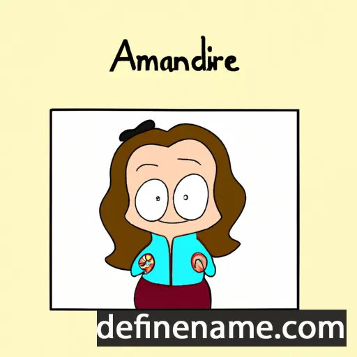 Armandine cartoon