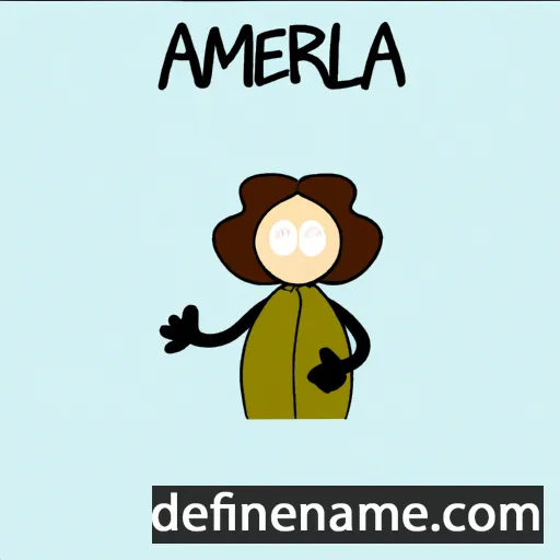 Armèla cartoon