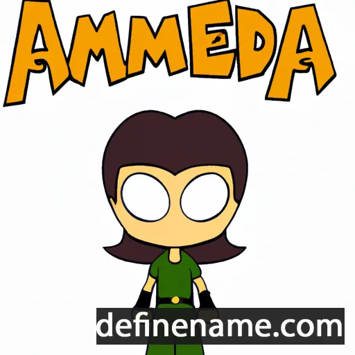 Armeda cartoon