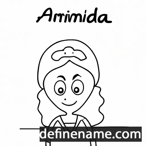 Arminda cartoon