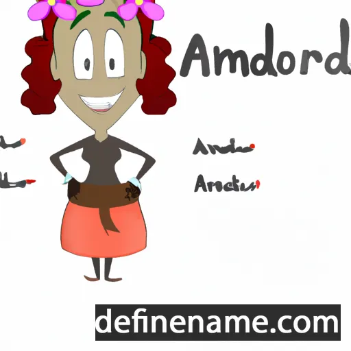 Armonda cartoon