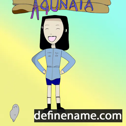 cartoon of the name Arnaluánguaĸ