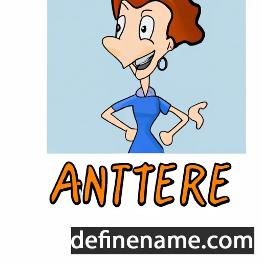 Arnette cartoon